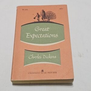 Great Expectations by Charles Dickens - Classic Orange and Green Edition